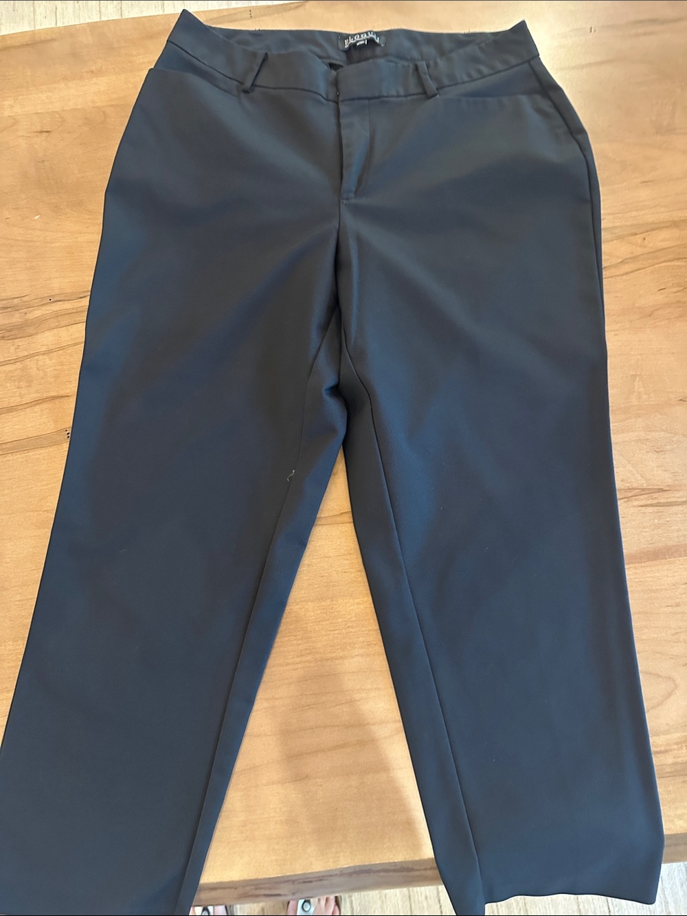 Eloquii Black Straight-Leg Trousers